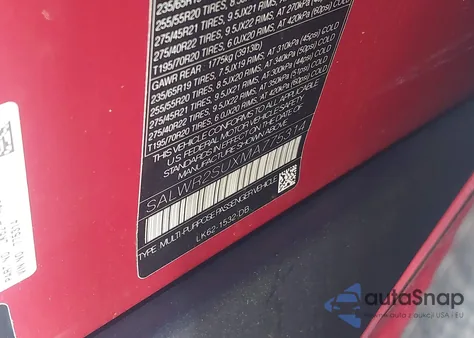 2021 Land Rover Range Rover Sport Hse Silver Edition Mhev from USA, damaged, VIN SALWR2SUXMA775314